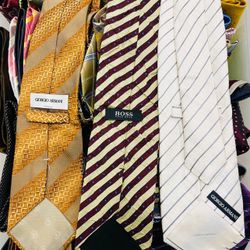 Giorgio Armani & Designer Italian Ties