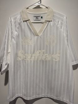 White scuffers jersey