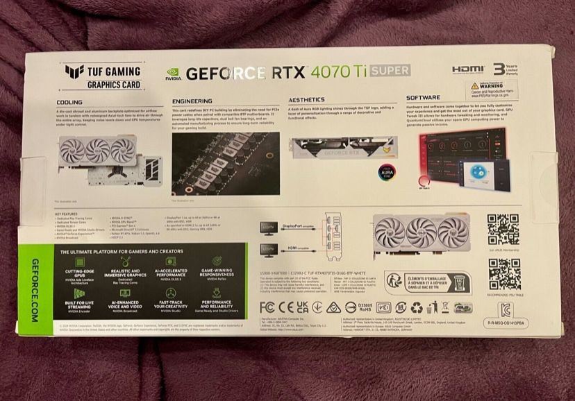 Brand New Asus Graphic Card 4070