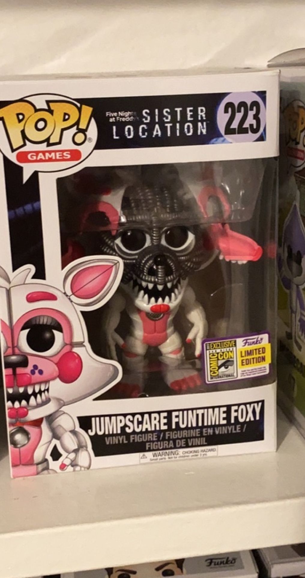 Jumpscare Funtime Foxy 2017 Limited Edition Funko POP!