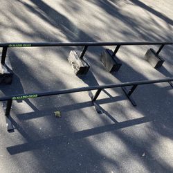 Skateboard Grind Rails 8 ft+ (99 inches) x 2