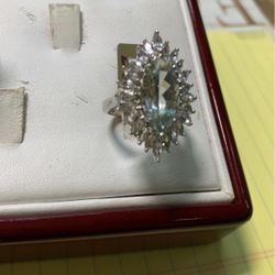 .925 Sterling Silver Ring Size 7