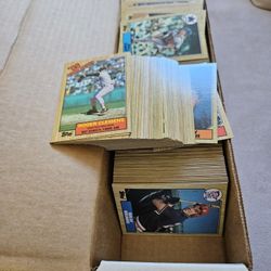 1987 Topps Baseball Complete 792 Card Set NM/NM+
