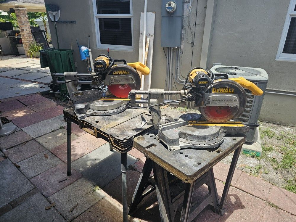 2=Dewalt 12" Miter Saw
