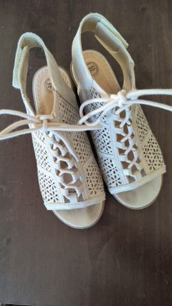 Little Girls Heeled Sandals