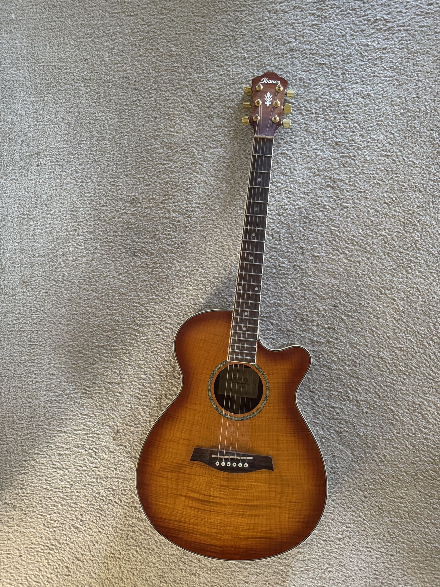 Ibanez AEG20E Sunburst Acoustic Electric Guitar