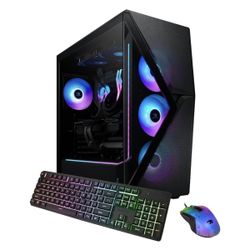 Liquid Cooled Gaming Desktop Computer, AMD Ryzen 9 9900X, 32GB RAM, 2TB SSD, NVIDIA RTX 4070 Ti 12GB, Windows 11 Pro