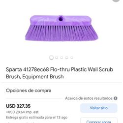 Thru Plastic Wall Scrub Brush