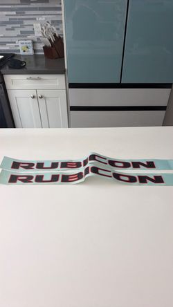 Jeep Rubicon decals