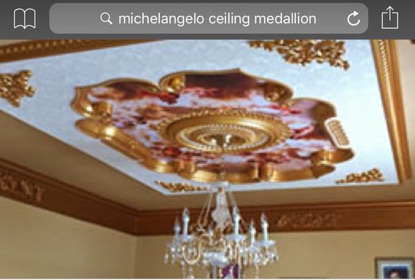 Beautiful Ceiling Medallion Living Room Decor 600 For Sale In