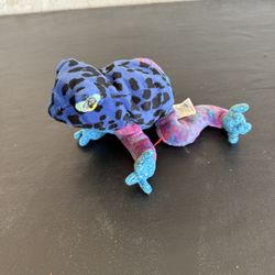 TY Beanie Baby Frog Named Dart Missing Tag 