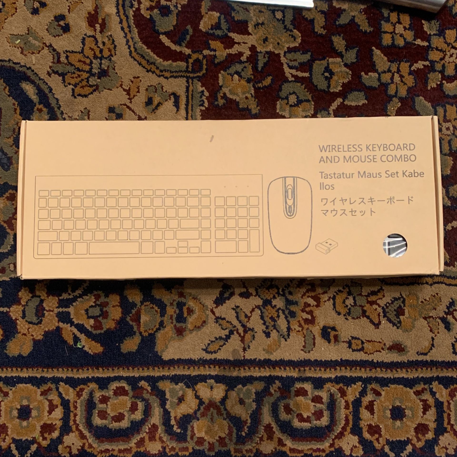 2.4 Ghz Wireless Keyboard and Mouse Combo