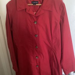 Red Light Rain Jacket Or Casual Jacket 