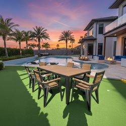 Hermoso conjunto para exteriores (o interiores): perfecto para el hogar de Florida