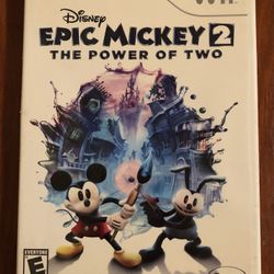 Nintendo Wii Disney Epic Mickey 2