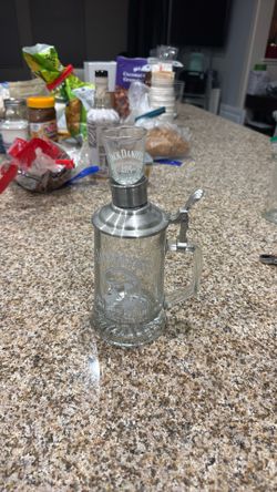 Jack D aniels promotional stein