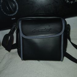 DISCWASHER LEATHER PORTABLE CD/DVD CARRYING CASE