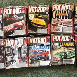 Two Boxes Of Automobile Magazines 