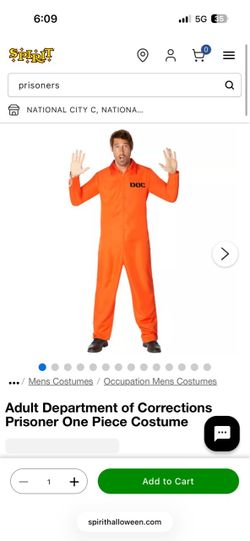 Prisoner costume