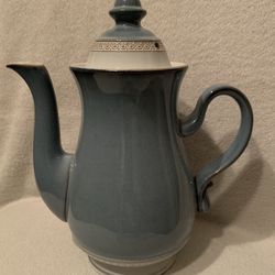 Denby Blue Coffee Pot