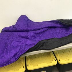 Slumberjack Hollofil Du Pont Sleeping Bag Black/Purple