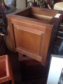 Wood Plant Containers