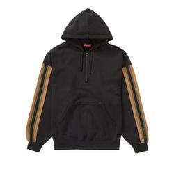 Supreme Half Zip Sweater With Hoodie