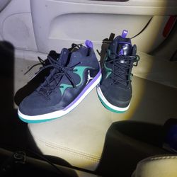 Nike Air Jordan Flight TR97 Mid Black/Teal Sneakers