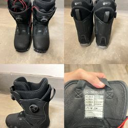 Men Snowboard Boots, Size 10.5, NIDECKER Altai