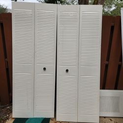 30 X 79 Metallic Bifold Doors