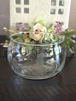 princess house candy dish 3.5"x2.5"