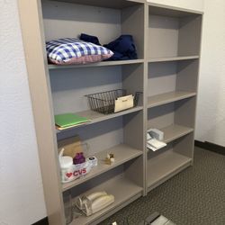 BOOK CASES- 4 Adjustable Shelves