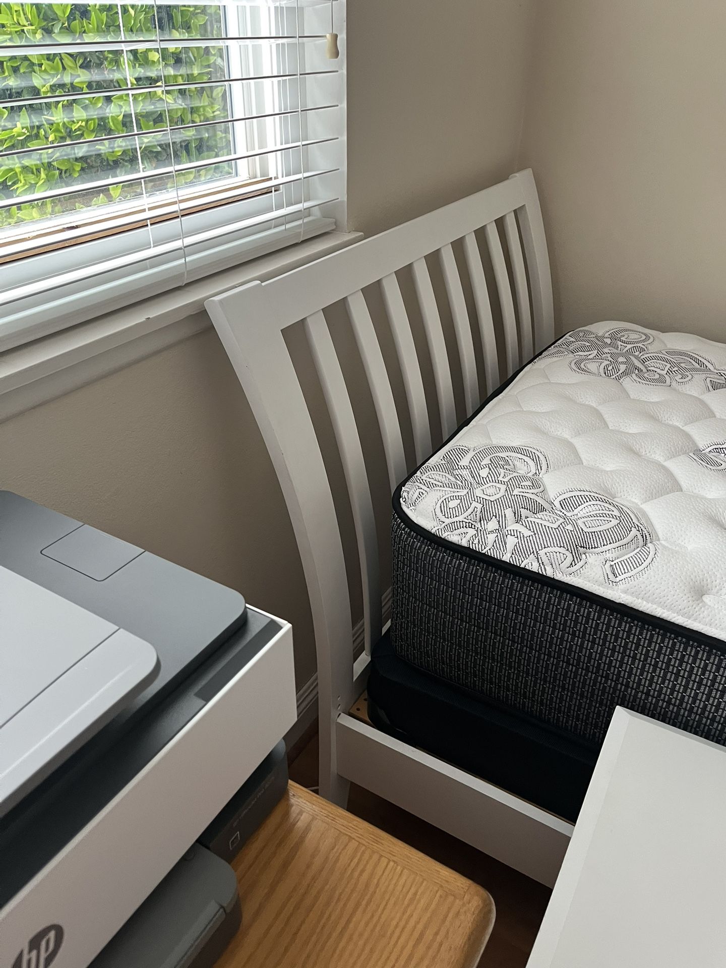 New Twin Mattress & Bed frame