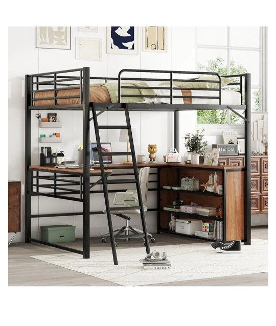 Brand New Loft Bed/desk