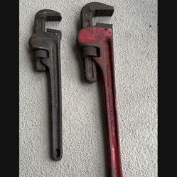 2-Pipe Wrenches , 14”-18” 