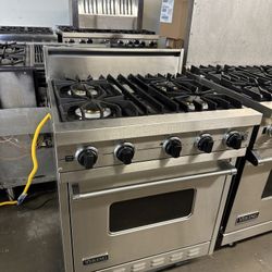 Viking 30” Stainless Steel Gas Range Stove 