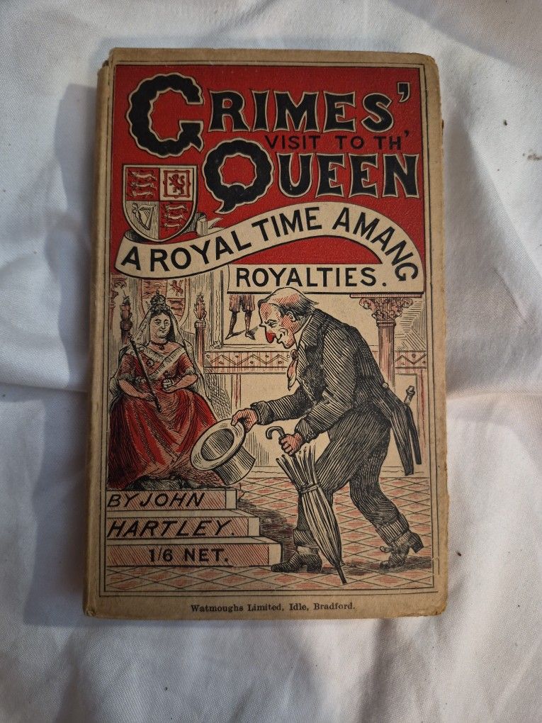 RARE BOOK ( Crimes Visit To The Queen By John Hartley [1892])