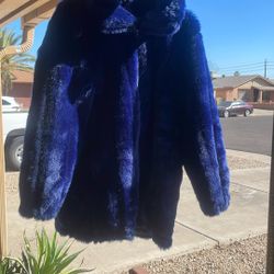 Fur Coat Size M