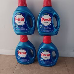 4 For $40 Persil Laundry Detergent 84oz
