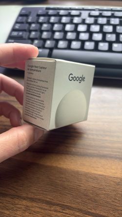 Google Nest Temperature Sensor Brand New In Box
