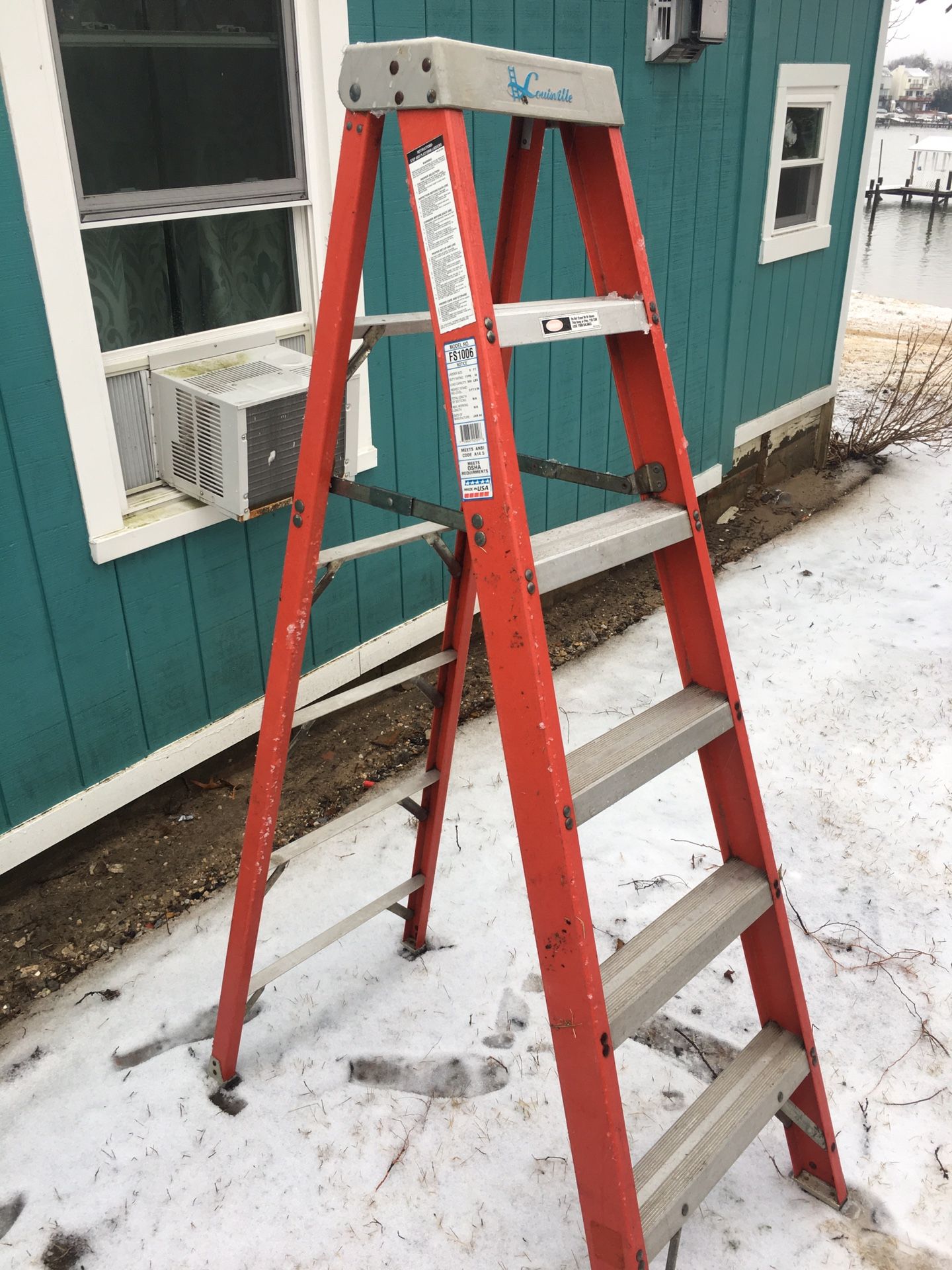 Louisville 6foot ladder