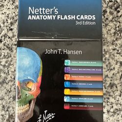 Netter’s Anatomy Flashcards