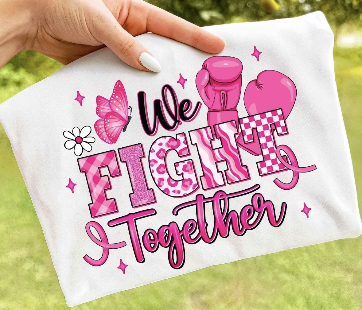 Breast Cancer awareness- We Wear Pink - In October Custom Hoodies & Shirts