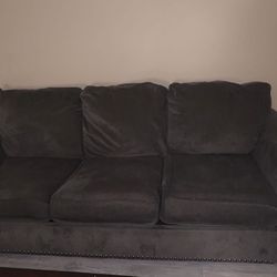 Gray Great Condition Couch Pull Out Bed 