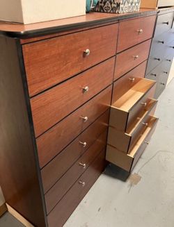 Twelve drawers dresser