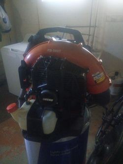 I have a echo backpack commercial blower the big boy and mint condition start right up and run