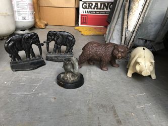 Cast iron antiques