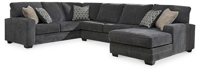 Dark Grey Sectional 