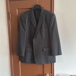 2 Suits 46 R - One LIGHT SAND and the other GREY 