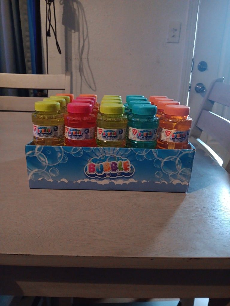 Bubbles Different Colors 